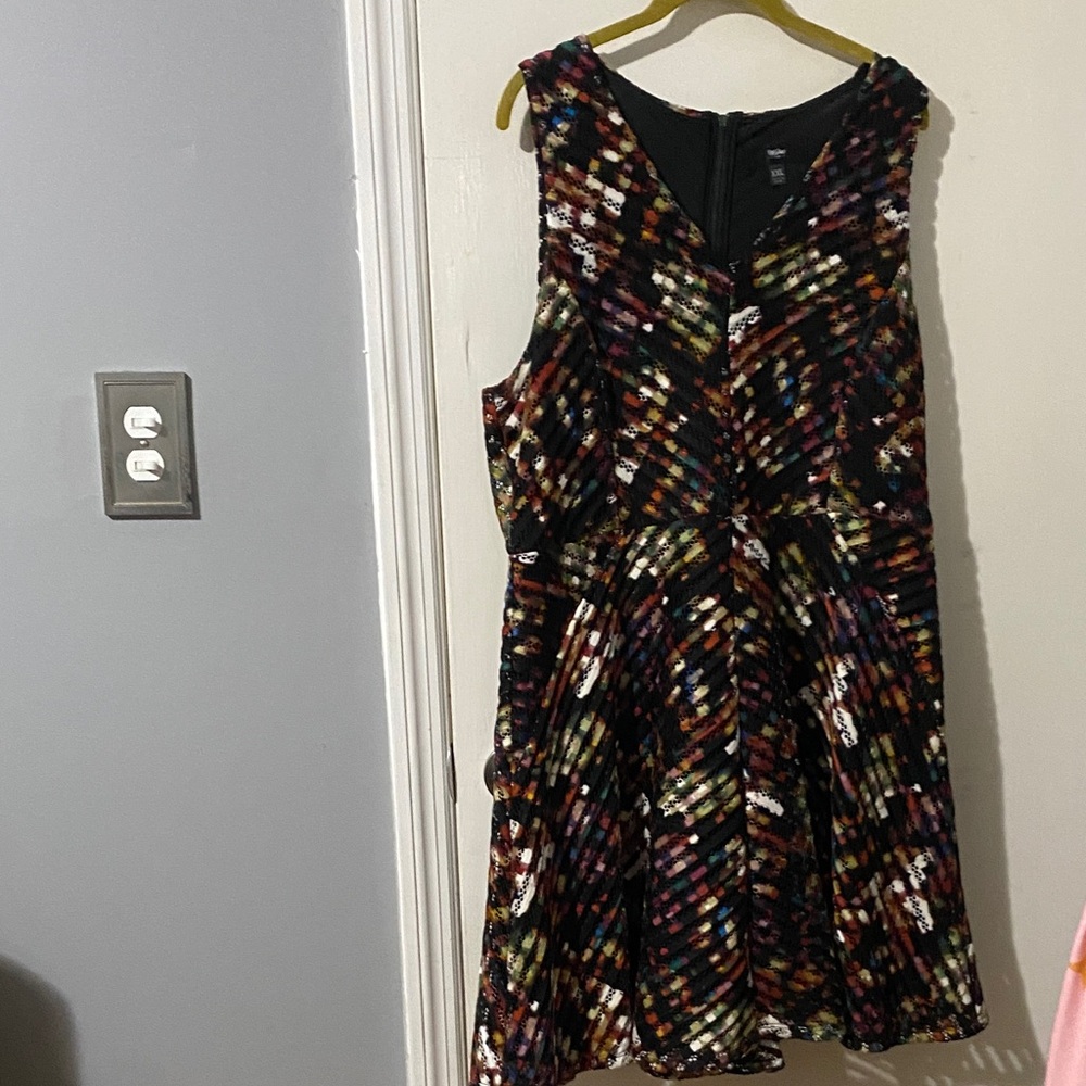 ⭐️Mossino Colorful Patterned Mini Dress